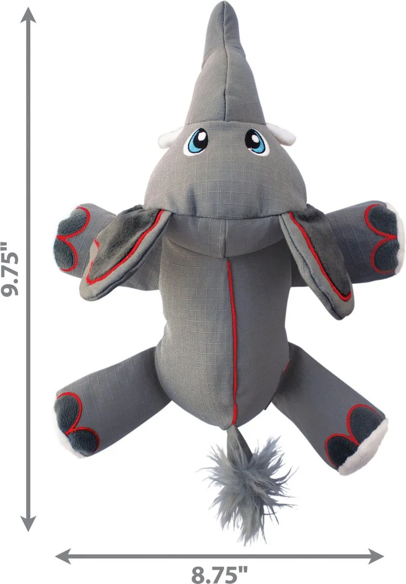 KONG Cozie Ultra Ella Olifant - 25x22,5x7,5cm Grijs