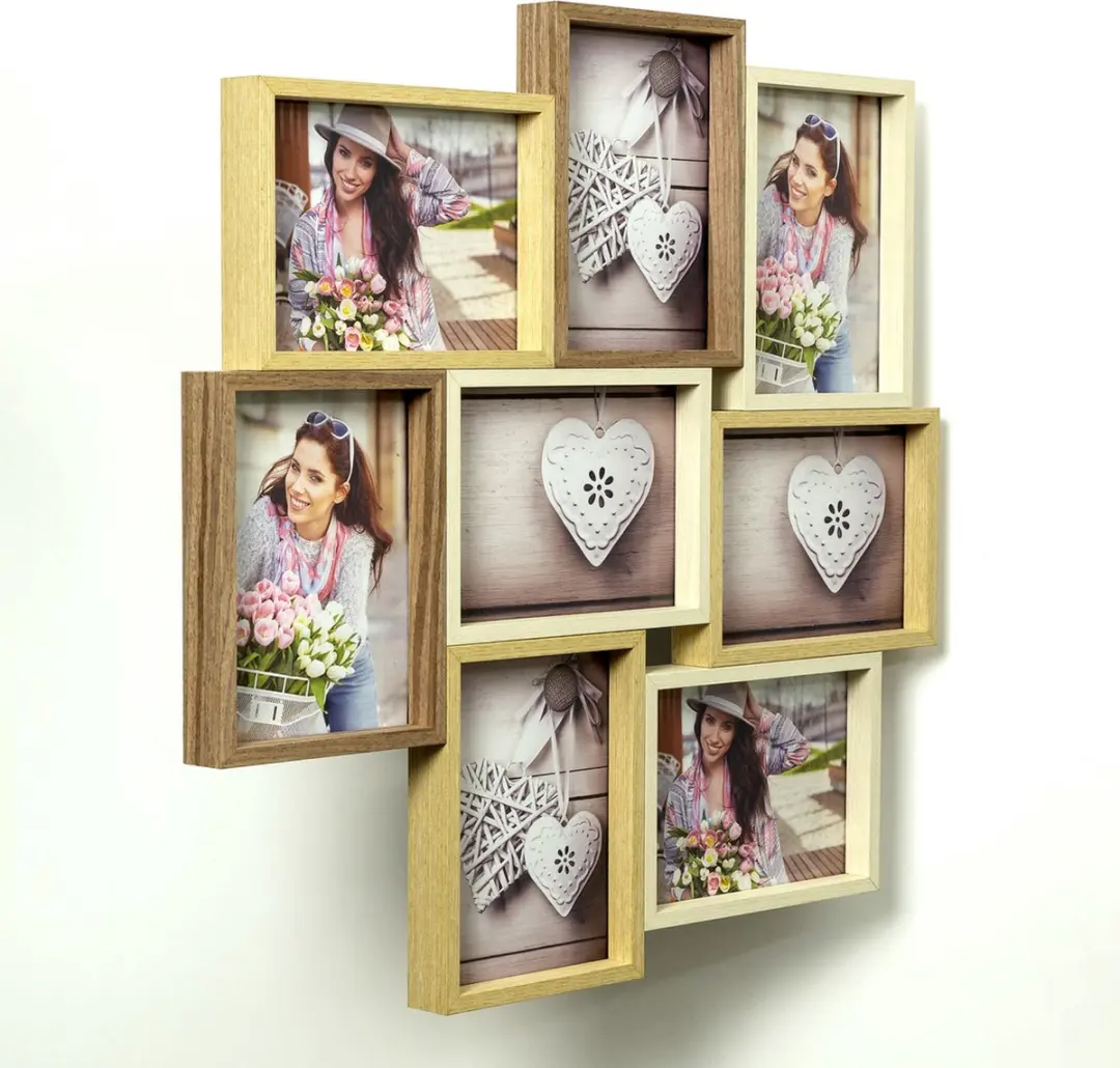 Zep Montreaux Houten Galerie Fotolijst - 8 Foto's 13x18 - afbeelding 2 van 6
