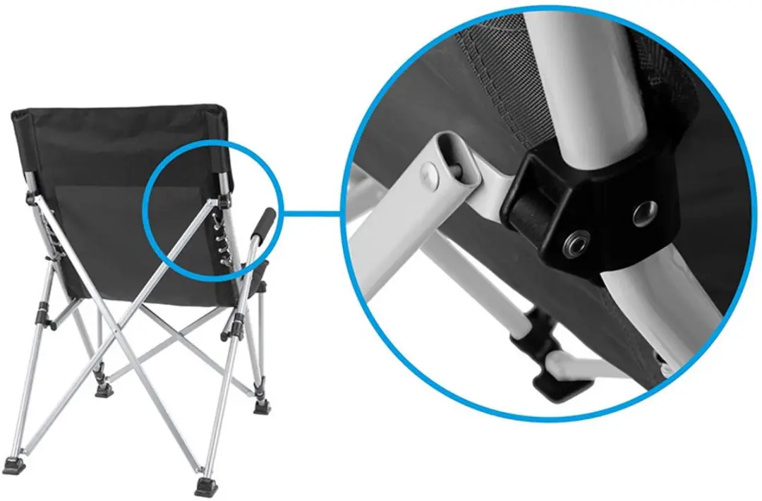 Brunner Raptor Suspension Klapstoel - Zwart - afbeelding 3 van 6