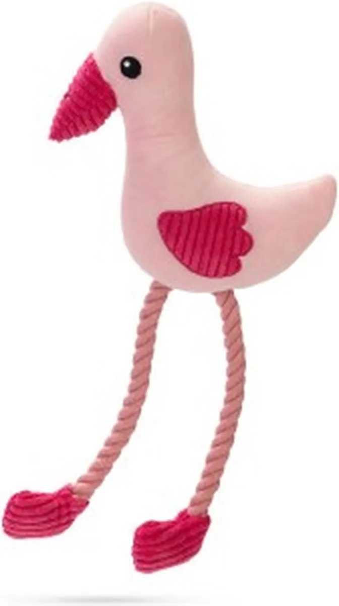 Beeztees Flamingo Flami Pluche Hondenspeelgoed