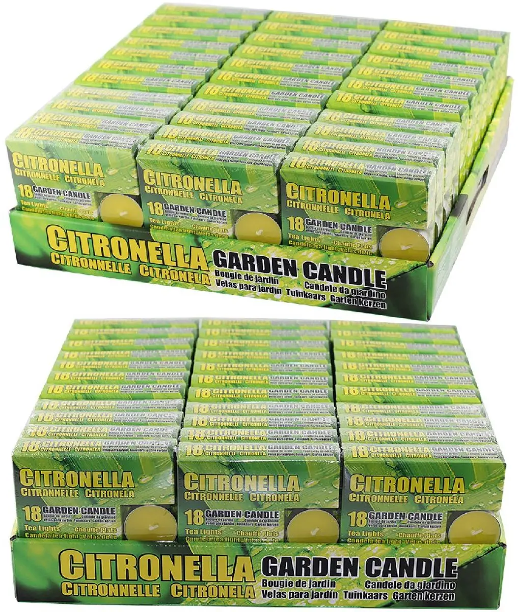 Citronella geur theelichtjes