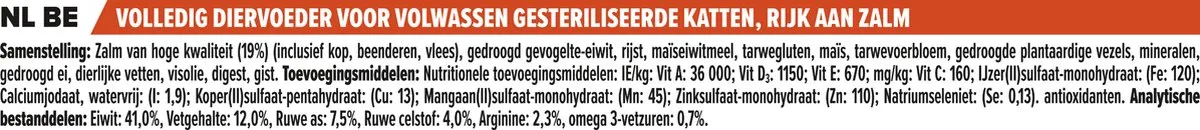 Pro Plan Sterilised Adult Kattenvoer - Zalm 1.5kg