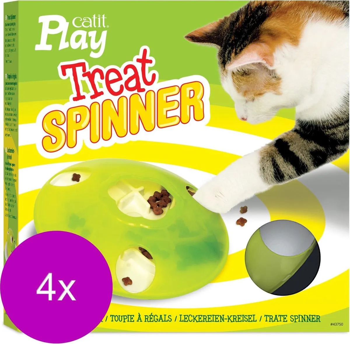Catit Play Treat Spinner Kattenspeelgoed