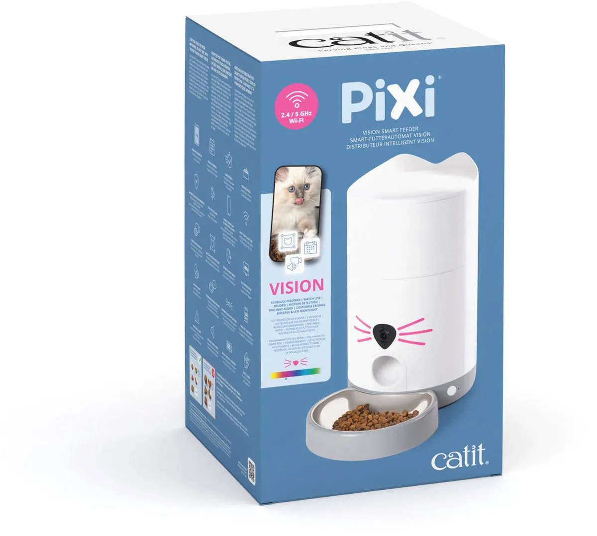 Catit Automatische Voerbak met Camera 40 - Wit