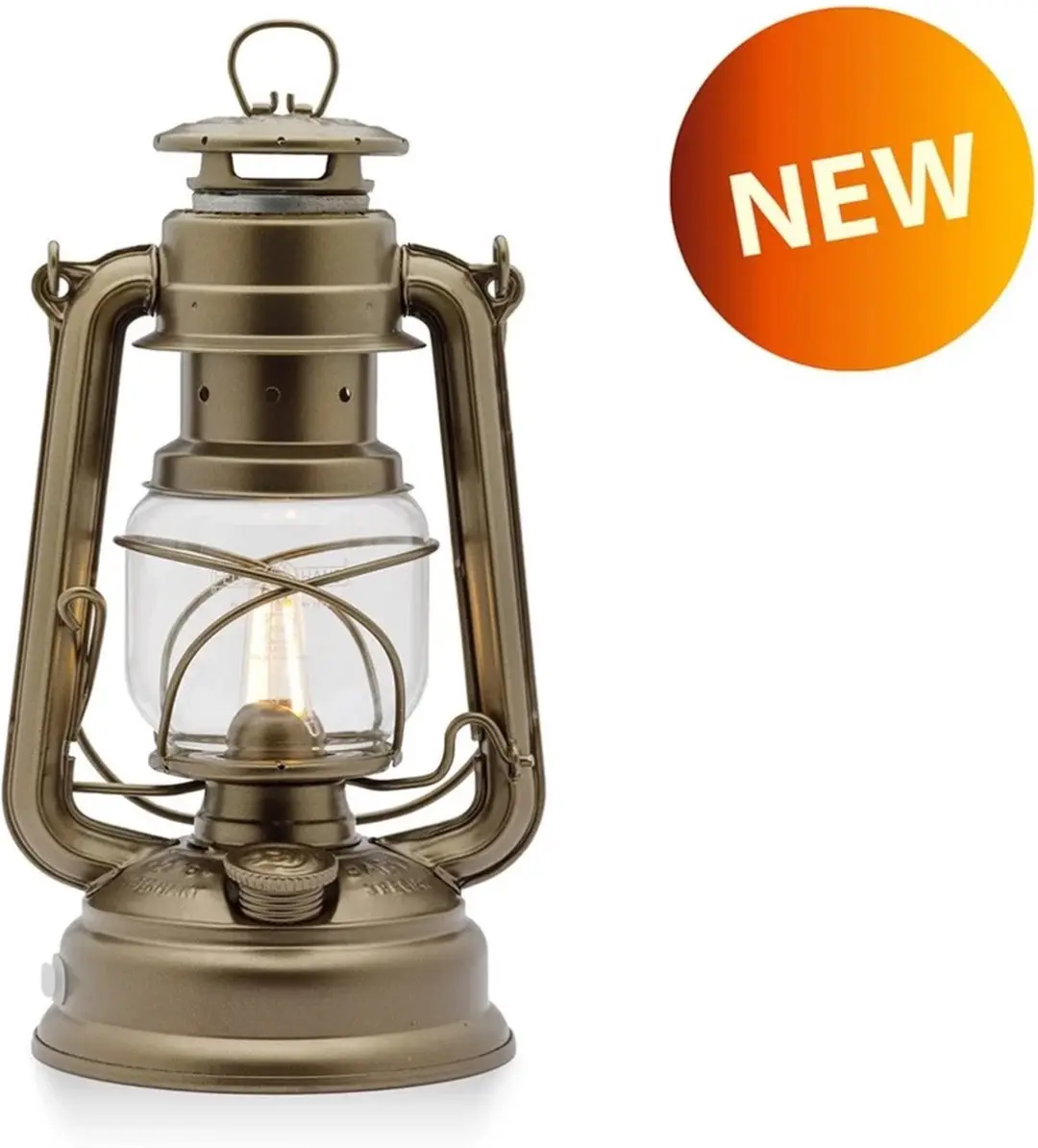 Feuerhand Baby Special 276 LED Stormlamp - Brons - afbeelding 4 van 4