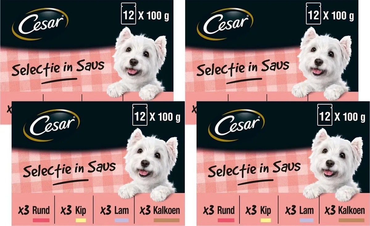 César Maaltijdzakje Adult In Saus