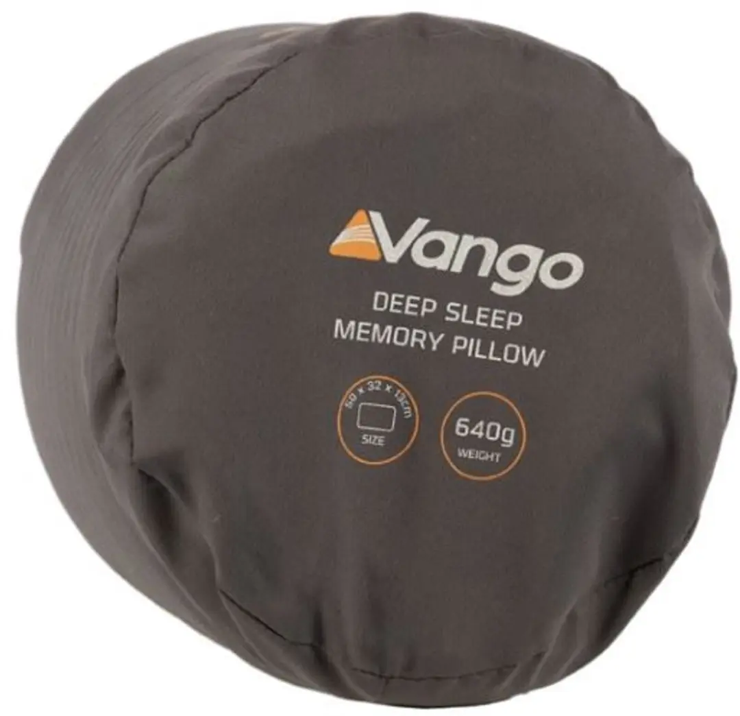 Vango Deep Sleep Memory Kussen Shadow Grey - afbeelding 2 van 2
