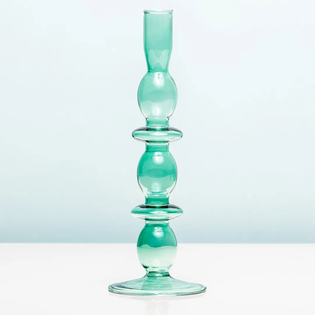 PresentTime Glass Art Bubbles Kandelaar