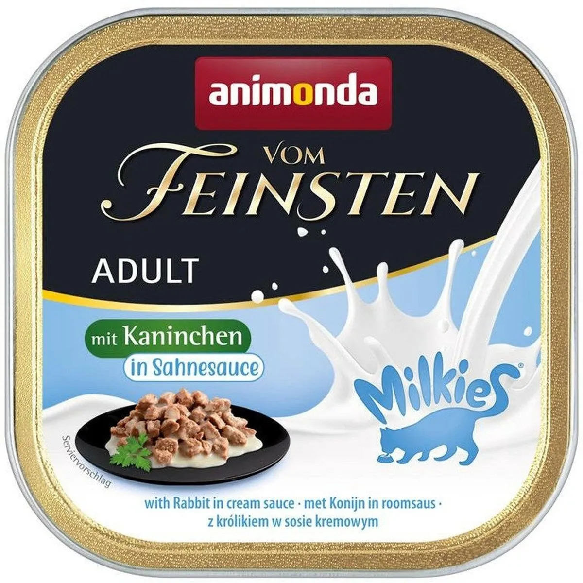 Animonda Cat Vom Feinsten Konijn in Roomsaus 32x100g