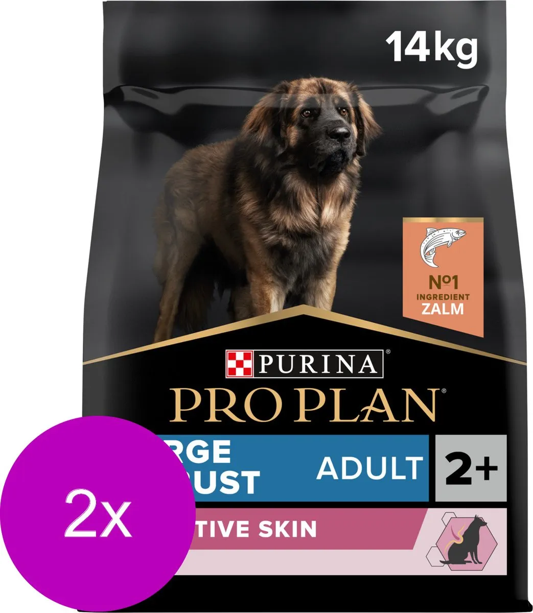 Pro Plan Dog Adult Robuust Sensitive Skin 14kg