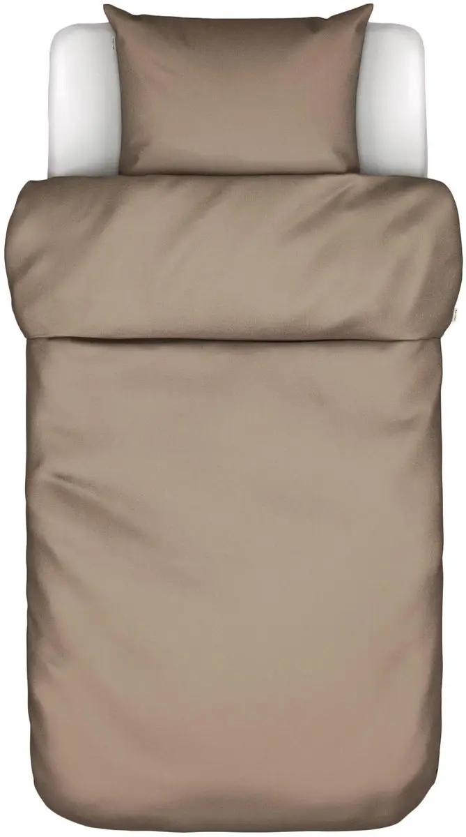 Marc O'Polo Thore Dekbedovertrek Biologisch Katoenmousseline Dark Sand