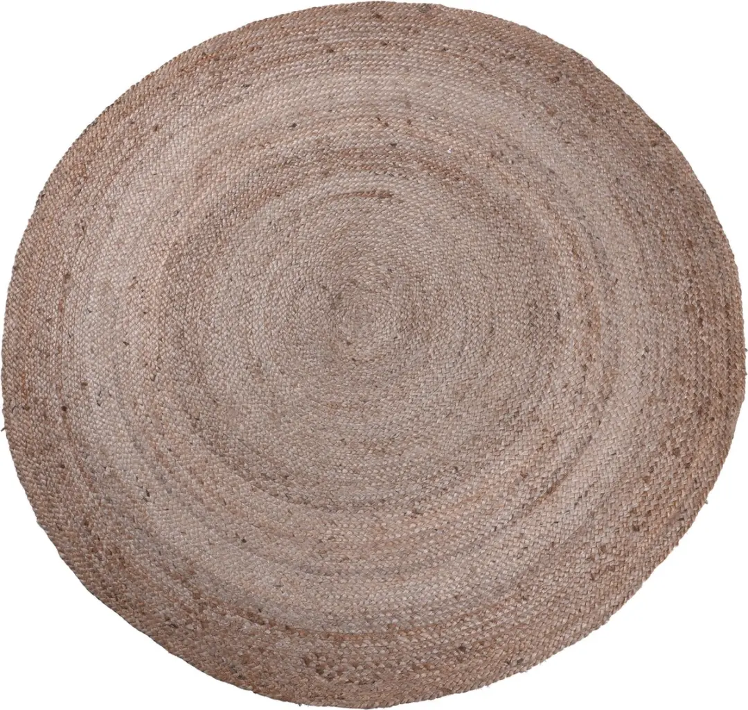 Konges Sløjd Vloerkleed Rond Gevlochten Jute Ø150cm