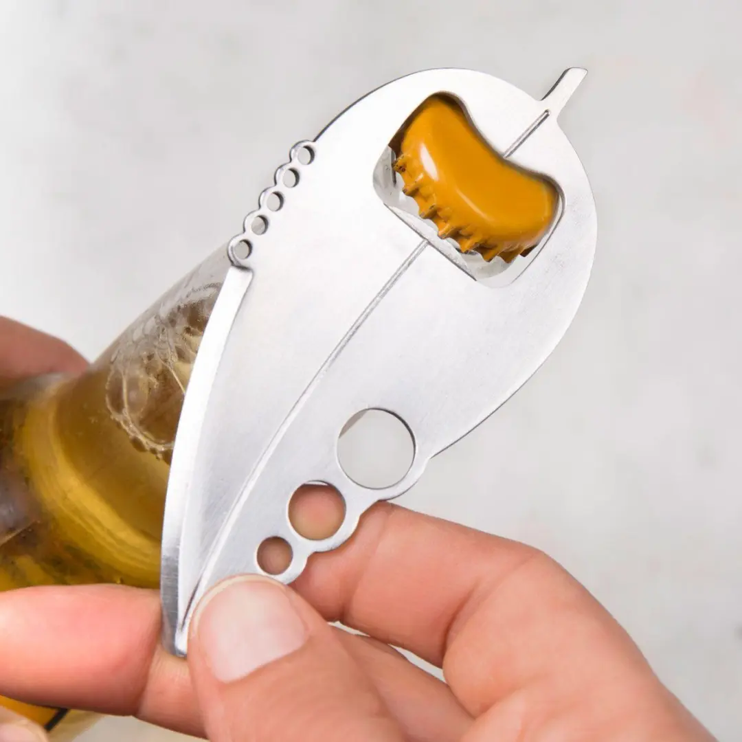 Kikkerland Kruiden Multigereedschap - Zilver - afbeelding 6 van 6