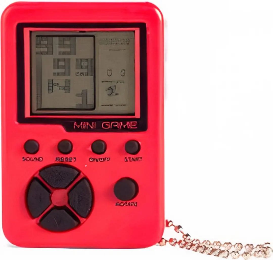 Kikkerland Pocket Arcade Spel Rood