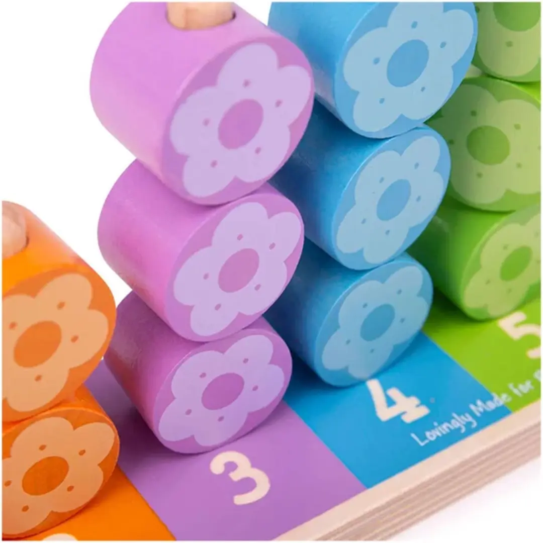 Bigjigs Bloemen sorteerspel BB090 - afbeelding 5 van 6