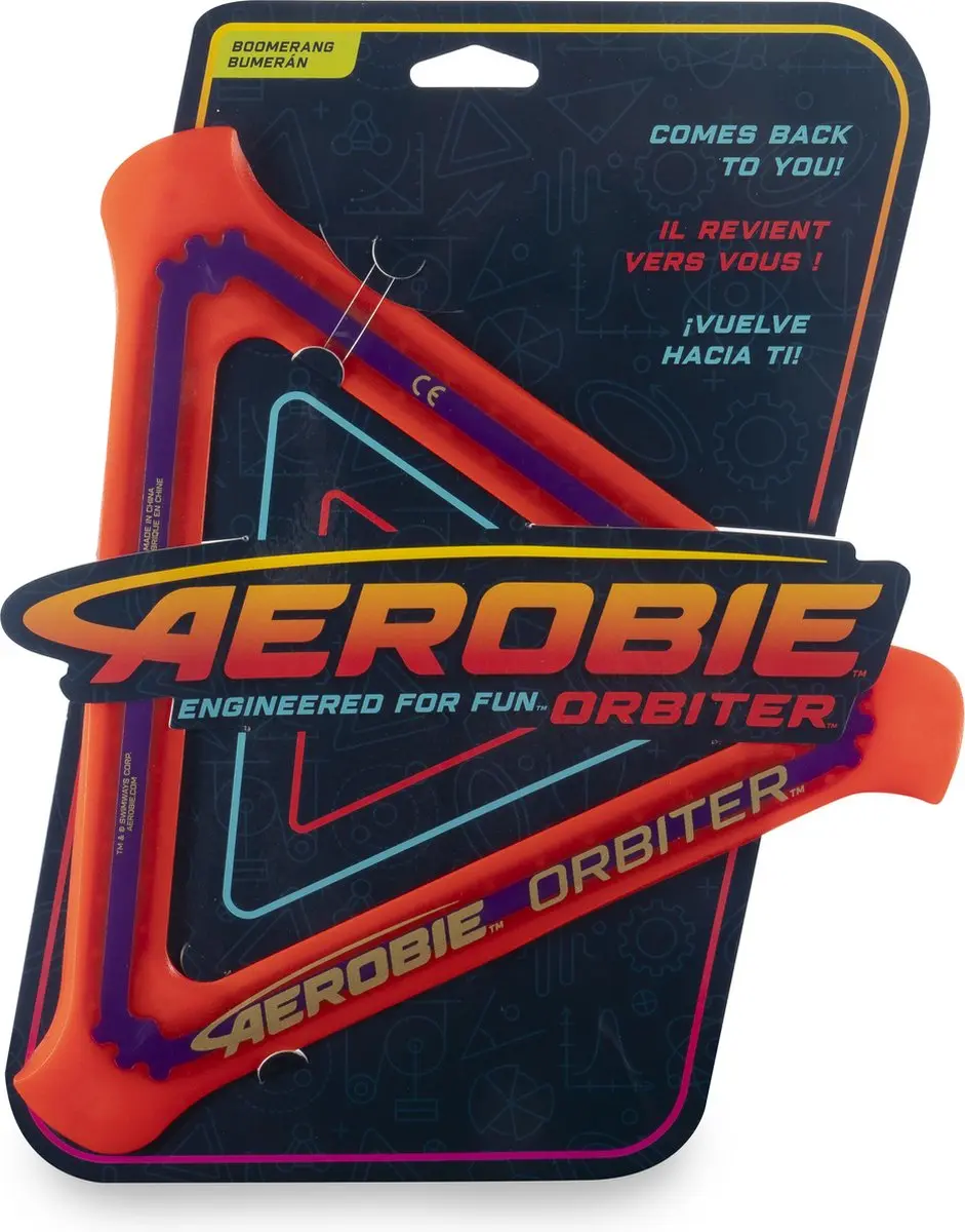 Aerobie Orbiter Boomerang - Rood - afbeelding 2 van 6