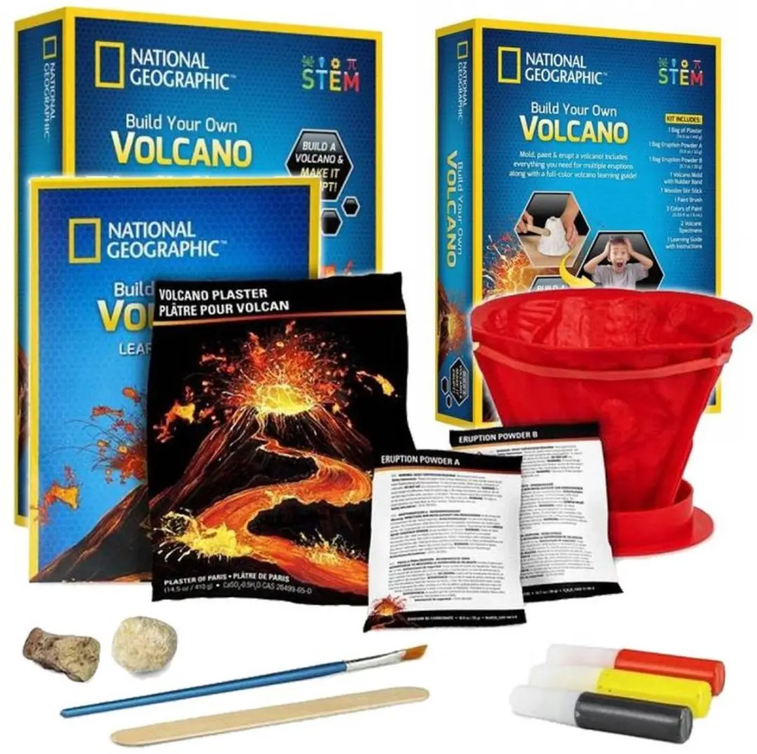 National Geographic Vulkaan Wetenschap Kit