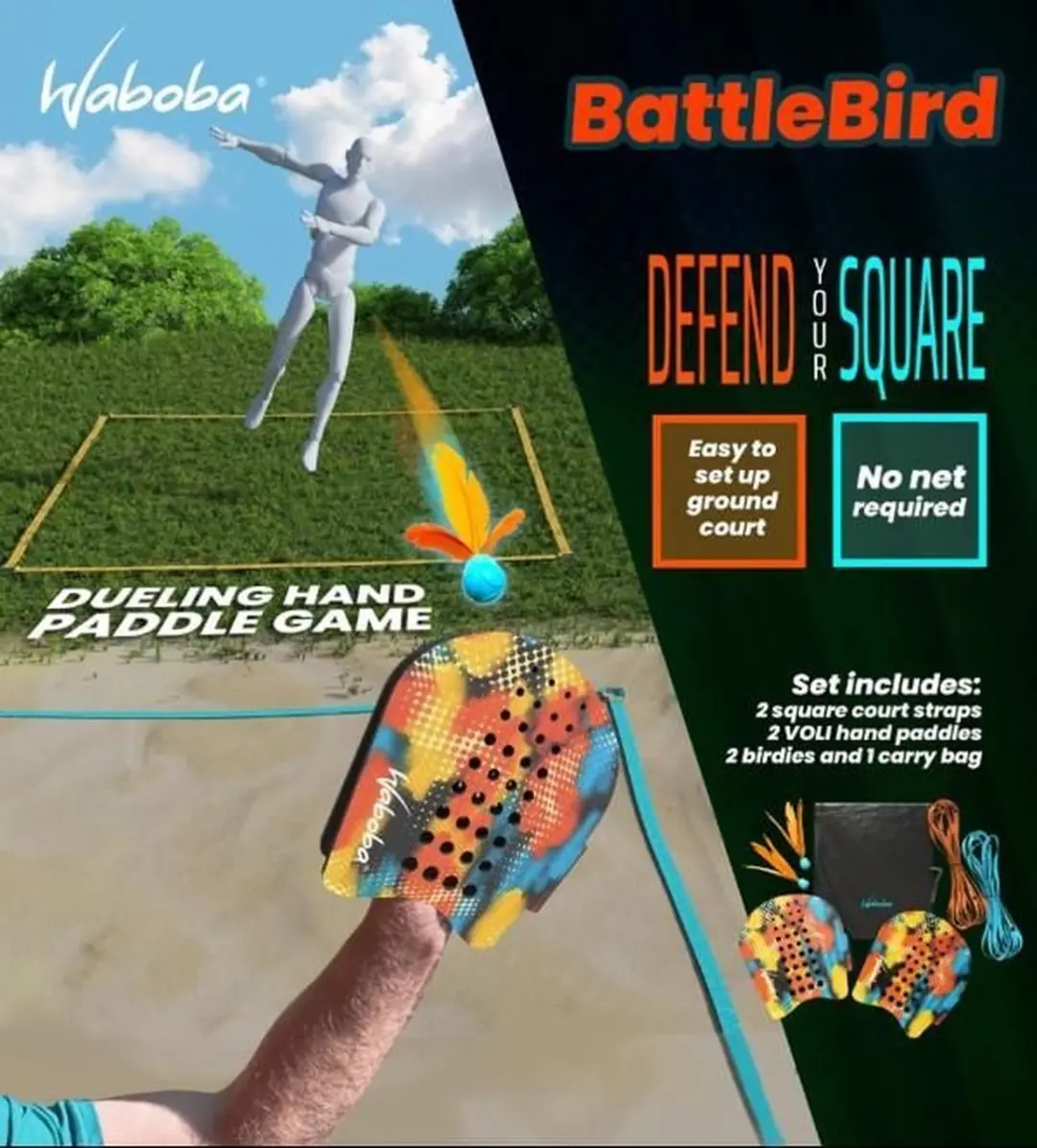 Waboba Battlebird - Multicolor - afbeelding 3 van 6