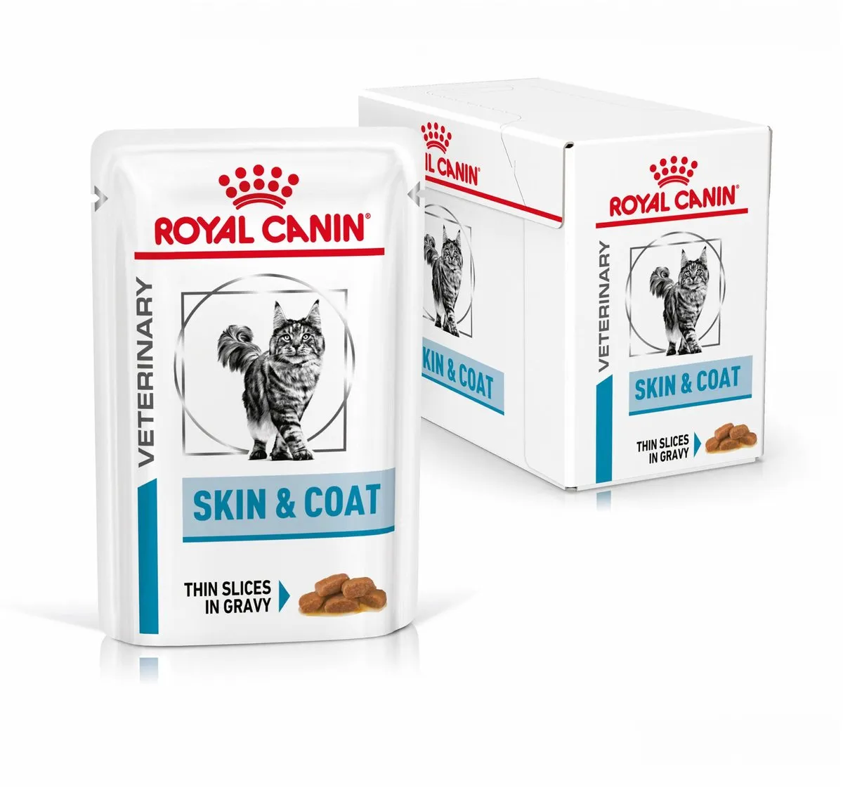 Royal Canin Veterinary Diet Skin & Coat Kattenvoer - 12x85g
