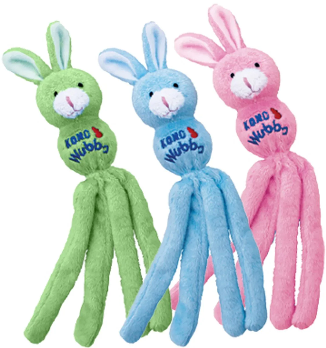 KONG Wubba Konijn - Blauw