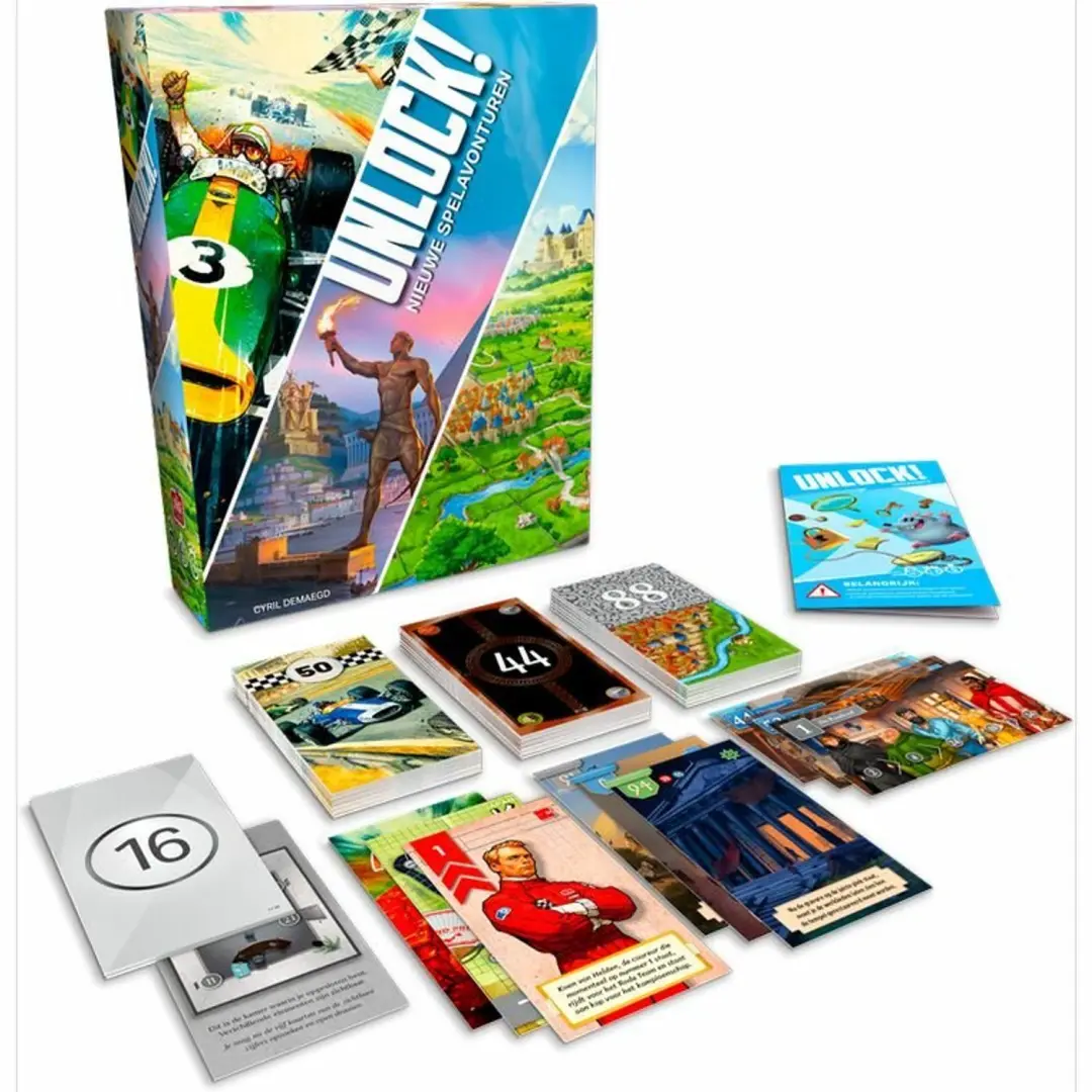 Space Cowboys Unlock! 15 Nieuwe Spelavonturen Kaartspel - afbeelding 2 van 6