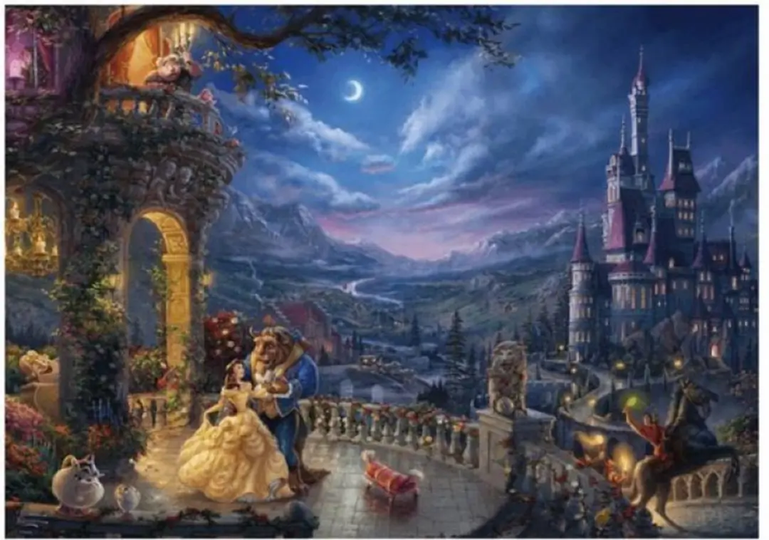 Disney Beauty and the Beast Puzzel - 1000 stukjes - afbeelding 4 van 6