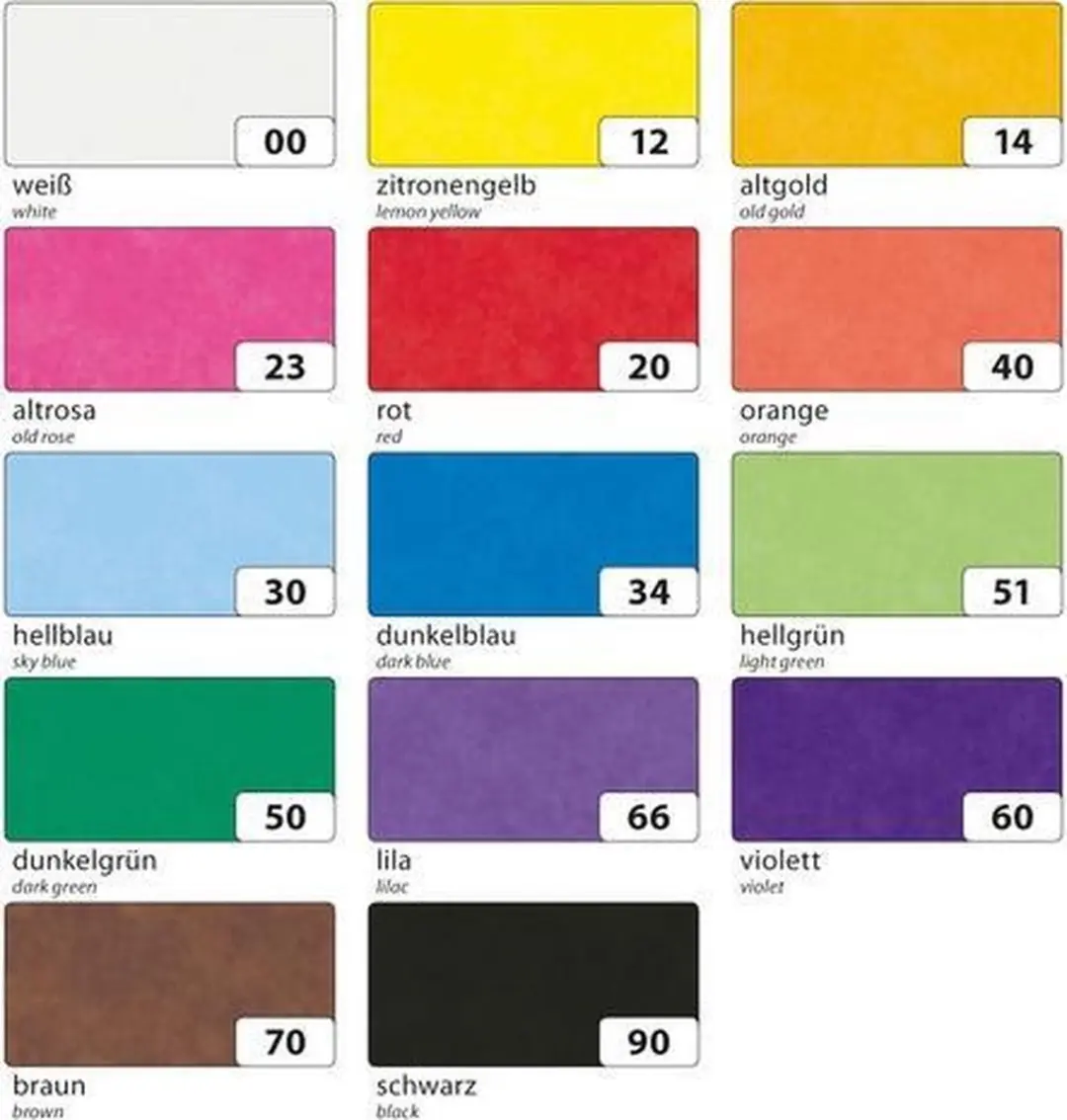 Folia Transparant Papier 42gr
