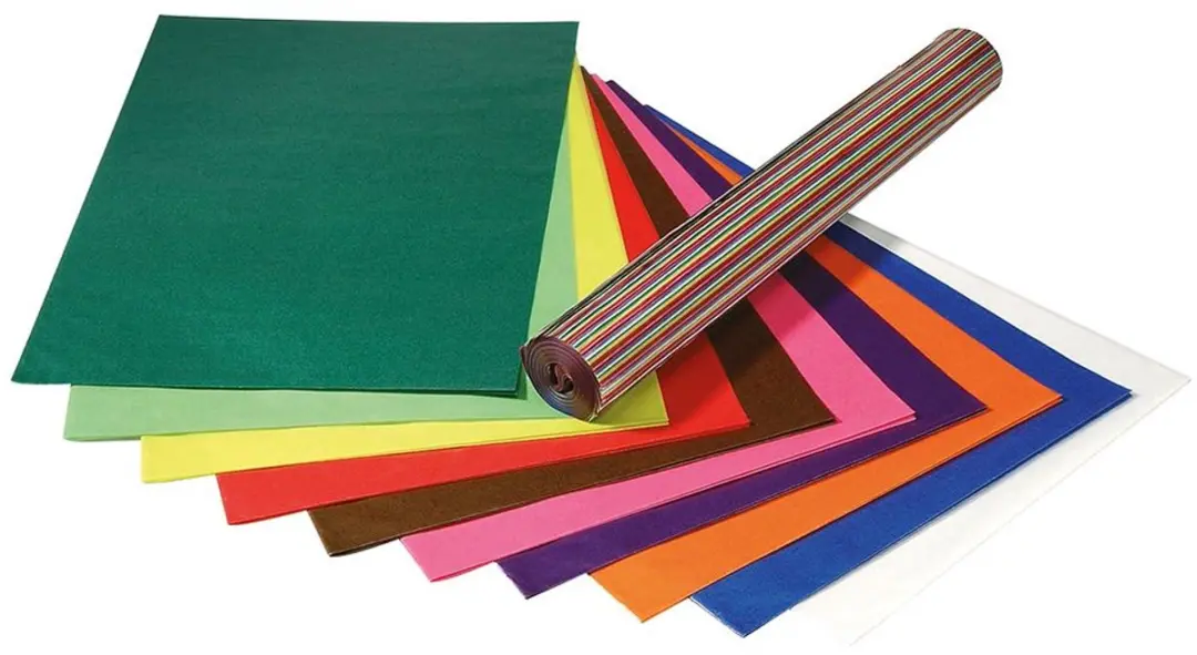Folia Transparant Papier 42gr - 70x100cm - 25 vel assorti - afbeelding 2 van 4