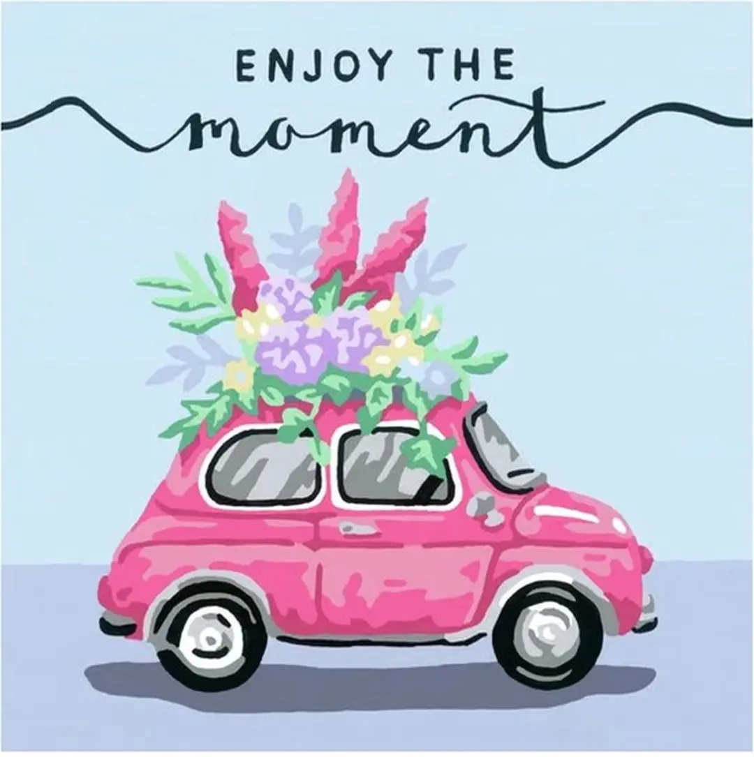 Ravensburger CreArt Enjoy The Moment Schilderen op Nummer - afbeelding 5 van 6