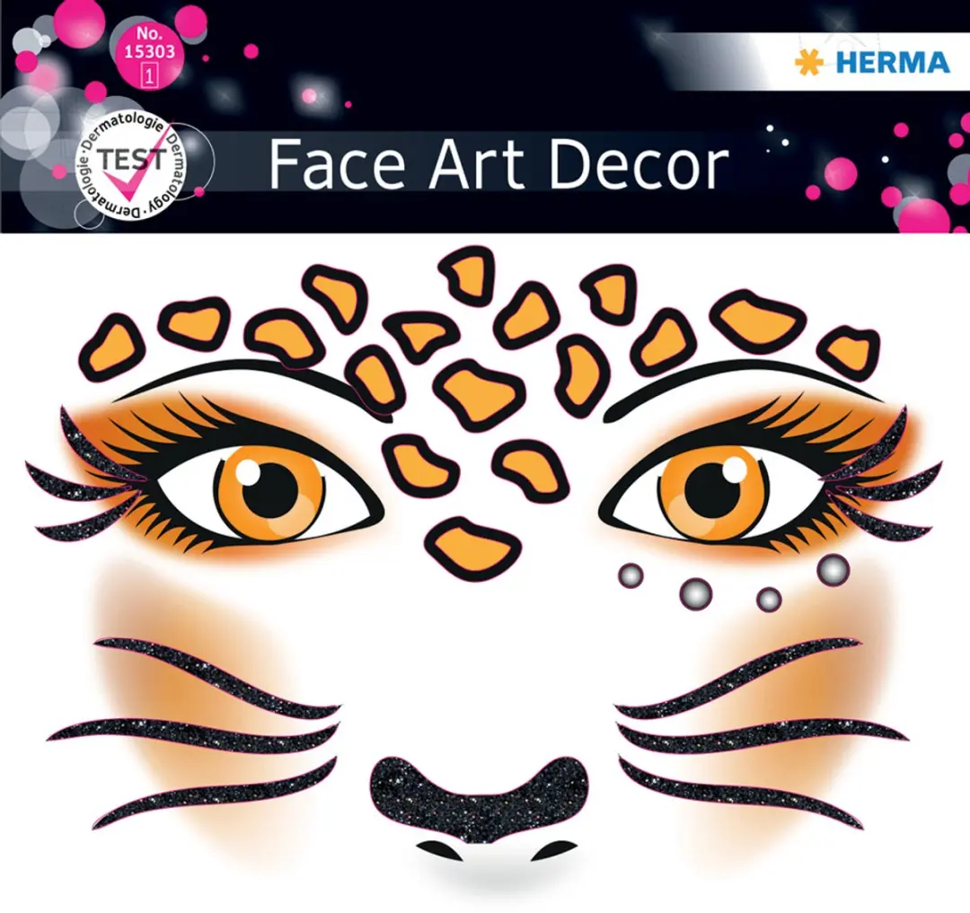 Herma Face Art Sticker Honey Bee - afbeelding 3 van 3