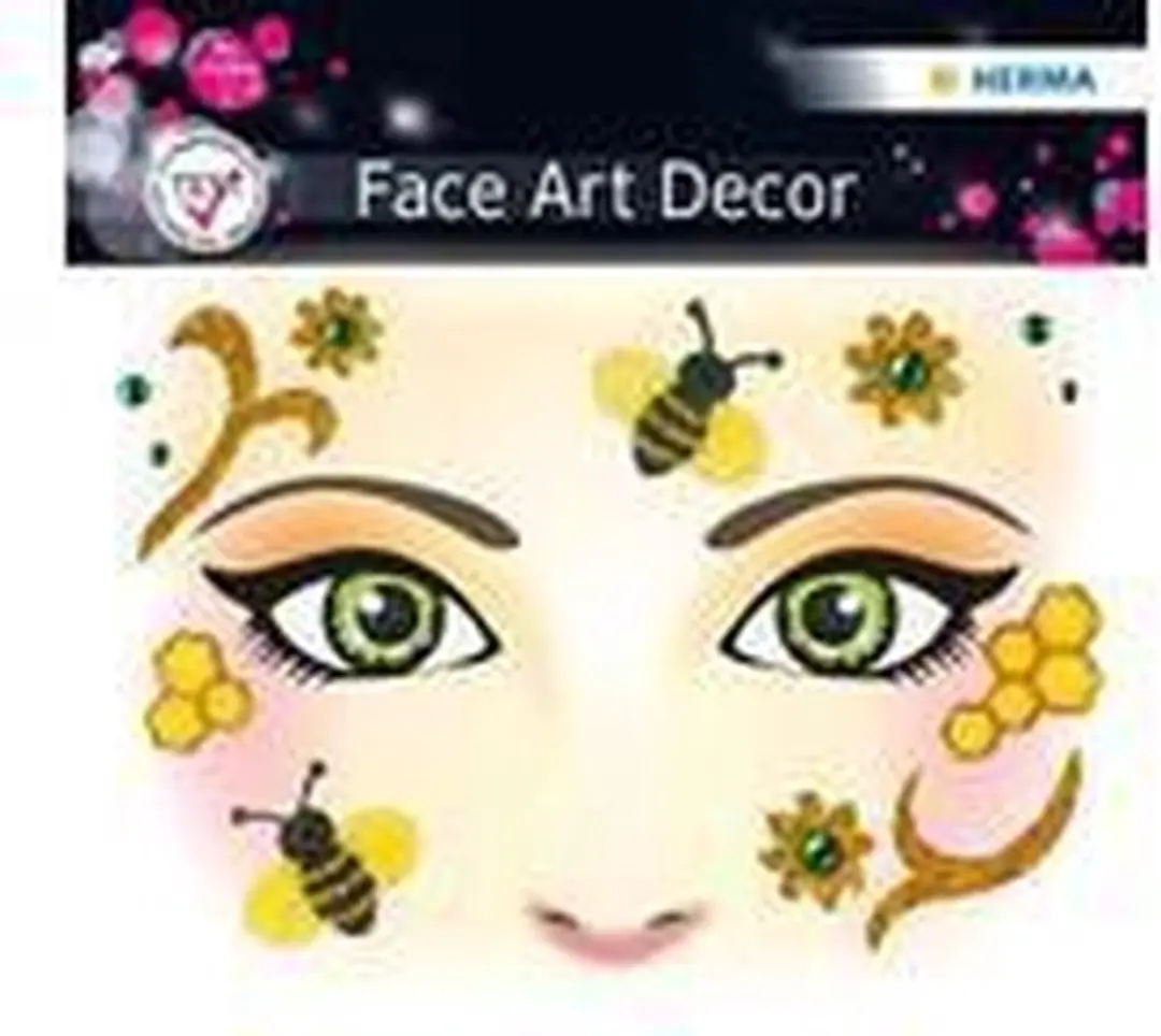 Herma Face Art Sticker Honey Bee - afbeelding 2 van 3