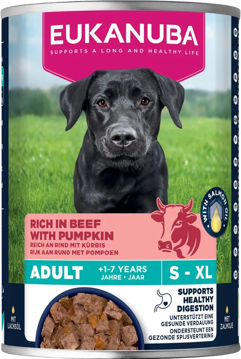 Eukanuba Life Care Nat Hondenvoer Adult Rund & Pompoen 400g