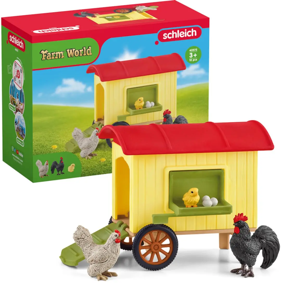 schleich FARM WORLD Kippenhok 42572
