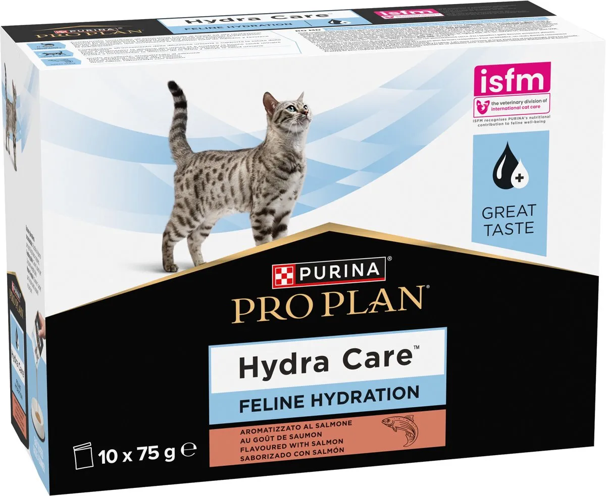 Pro Plan Nat Hydra Care Zalm Kattenvoer - 10x75g