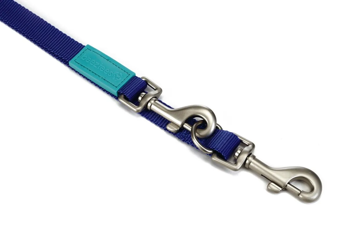 Beeztees Uni Hondenriem - Blauw 200cm x 20mm