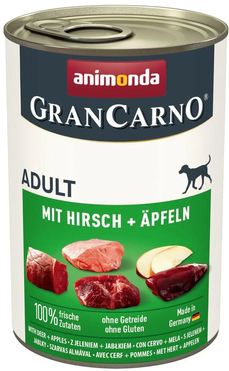 Animonda GranCarno Adult Hertenvlees Appels 400g
