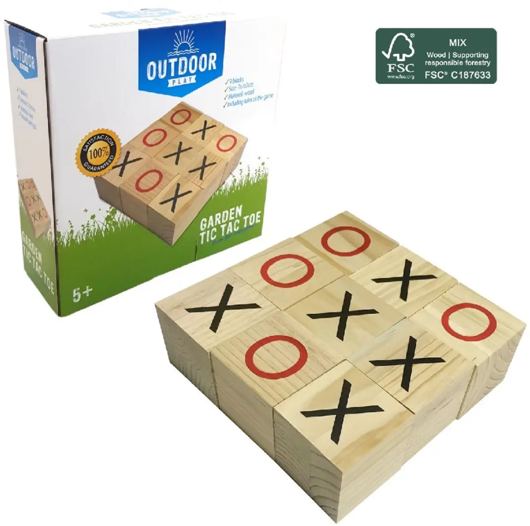 Outdoor Play Tic Tac Toe