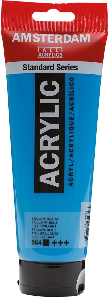 Amsterdam Acrylverf 564 Briljantblauw - 250ml - afbeelding 2 van 2