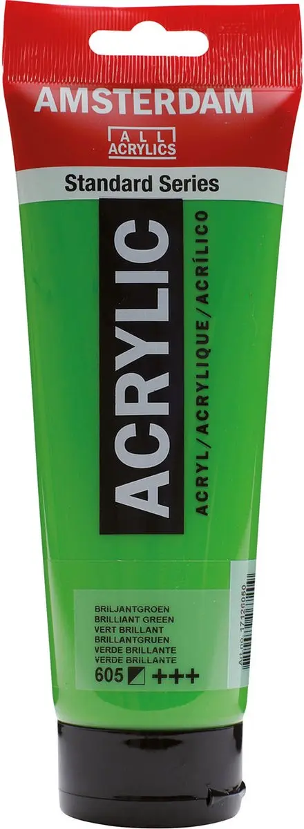 Amsterdam Acrylverf 605 Briljantgroen - 250ml - afbeelding 2 van 3