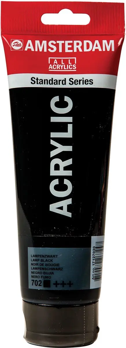 Royal Talens Amsterdam Acrylverf 702 Lampenzwart