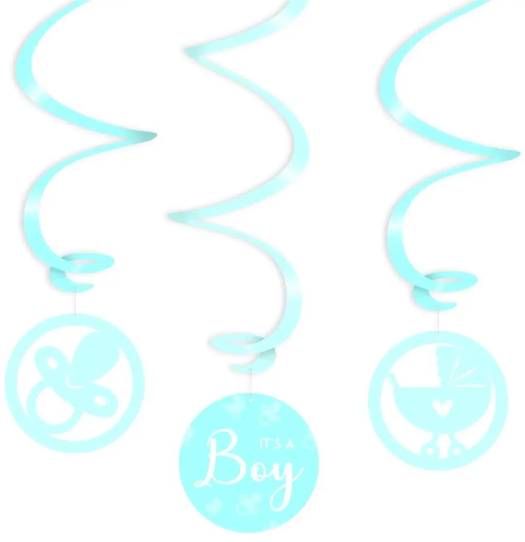Swirl decorations