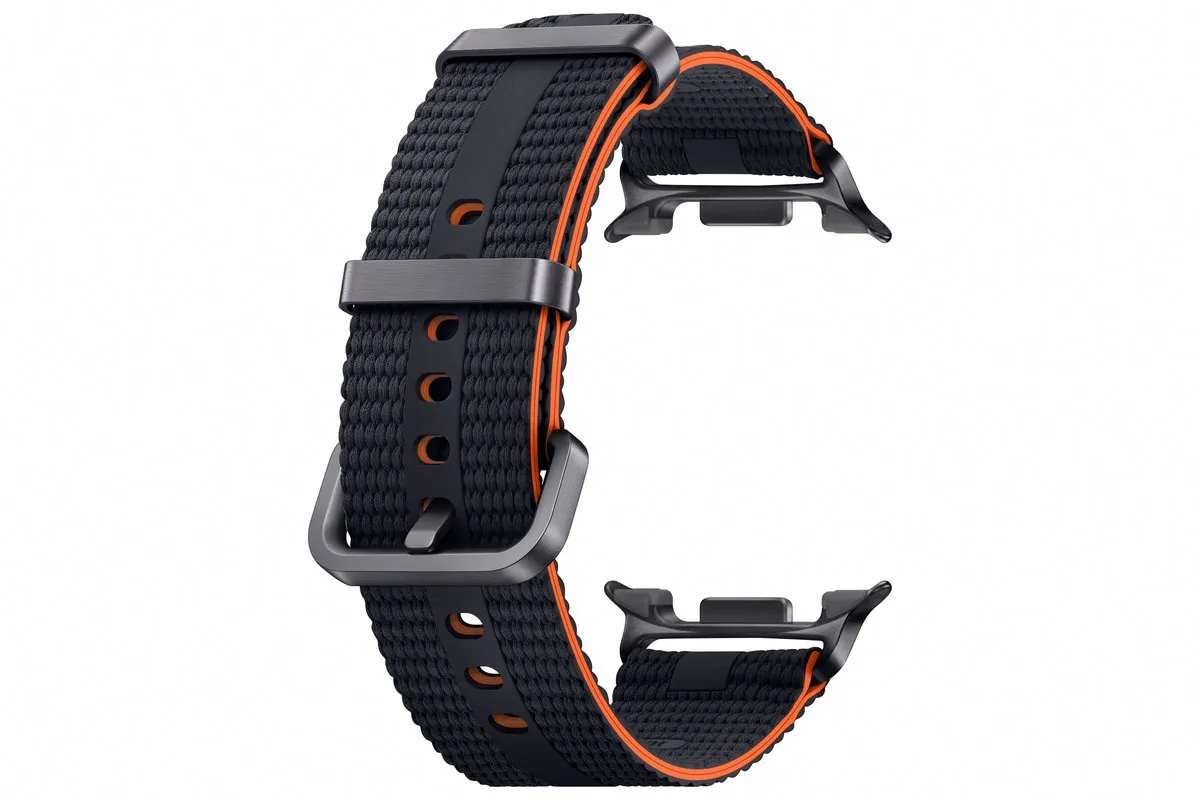 Samsung Galaxy Watch 8 Athleisure Band - Zwart