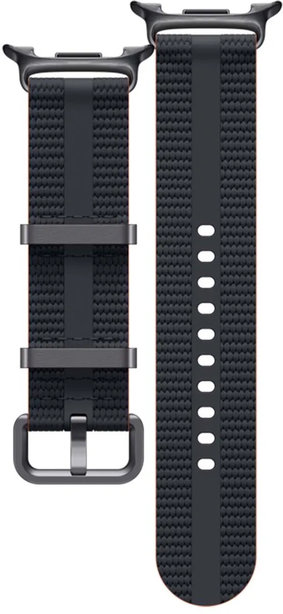 Samsung Galaxy Watch 8 Athleisure Band - Zwart - afbeelding 6 van 6