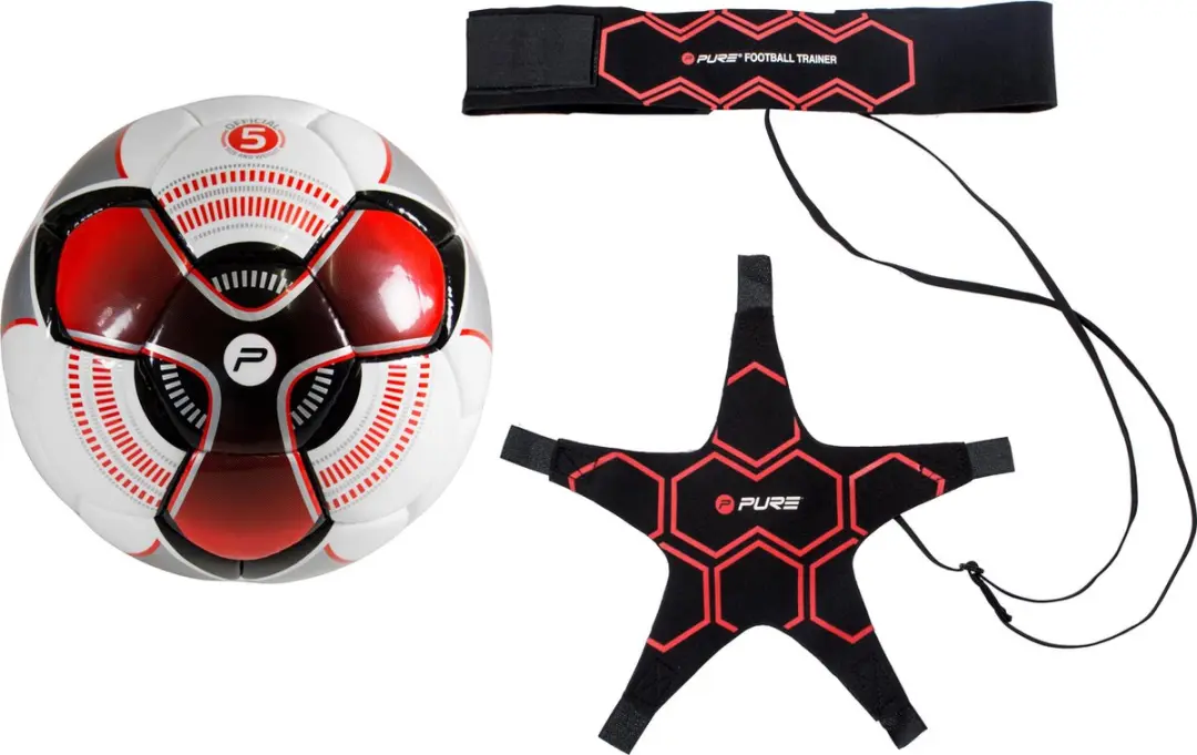Pure2Improve Voetbaltrainer Set - Inclusief Voetbal Maat 5