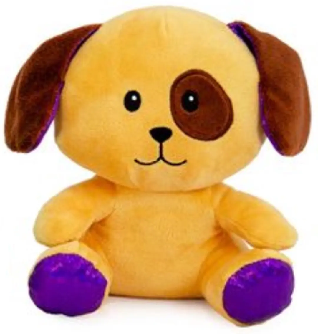 Hond Zittend Pluche Knuffel Dier 20 cm