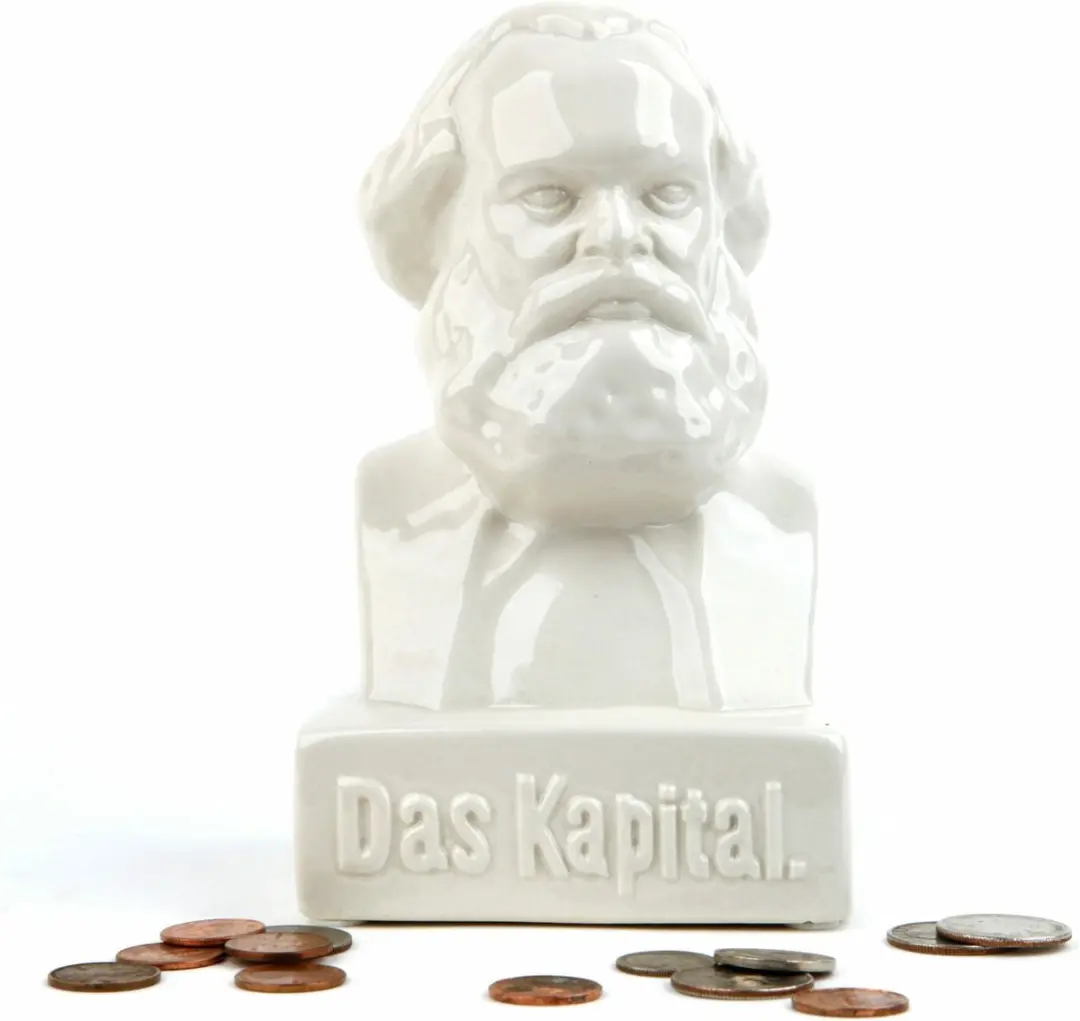 Kikkerland Spaarpot Karl Marx Das Kapital