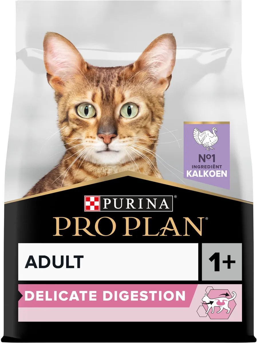 Pro Plan Adult Delicate Digestion Kalkoen Kattenvoer 1,5kg