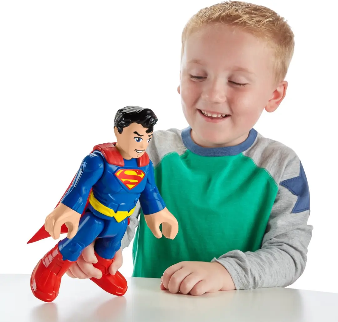 Fisher Price DC Super Friends Superman Actiefiguur - 25cm - afbeelding 4 van 6