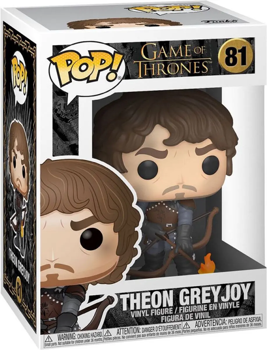Funko Pop! Game of Thrones Theon Greyjoy with Flaming Arrows - afbeelding 2 van 6