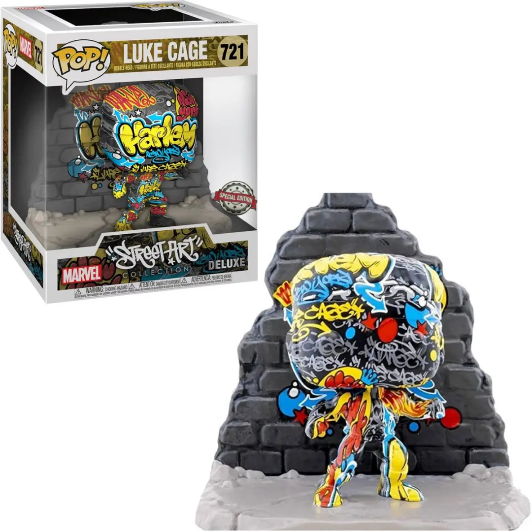Funko Pop Deluxe Marvel Luke Cage Graffiti 52711